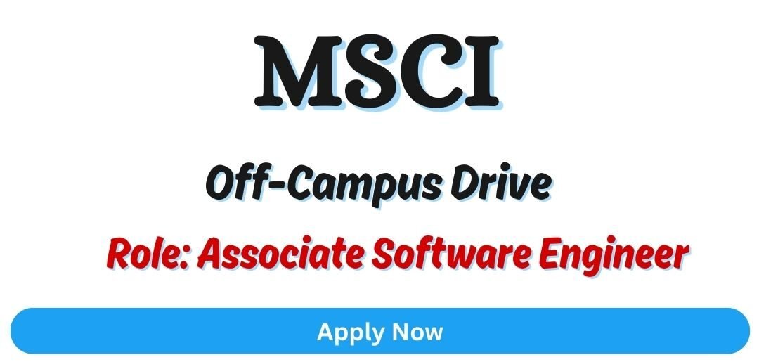 MSCI Off-campus Drive 2025