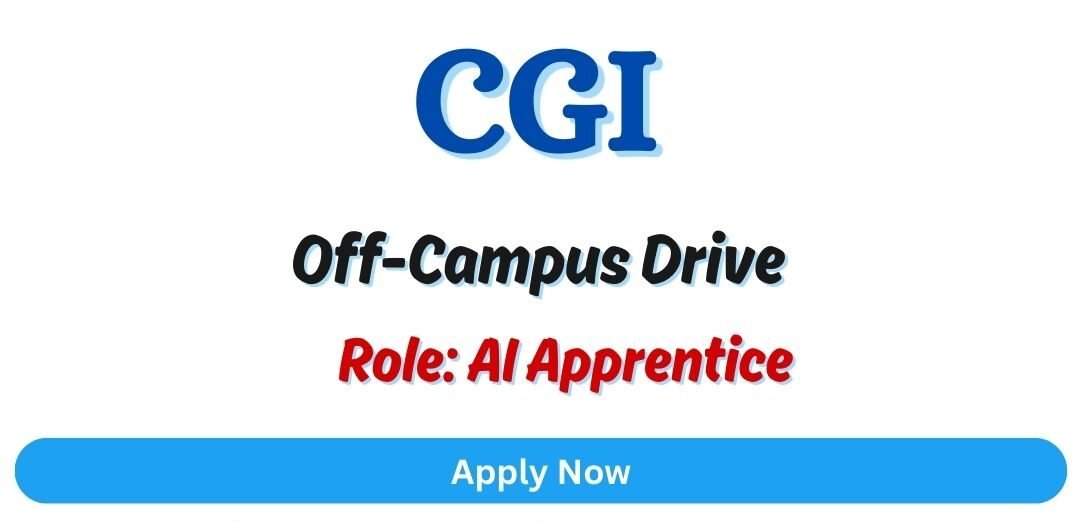 CGI Off-campus Drive 2025