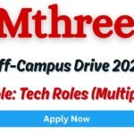 Mthree Mass Hiring 2026