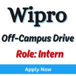 Wipro Off-campus Drive 2025