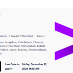 Accenture Off-campus Drive 2025 hiring Associate Software Engineer