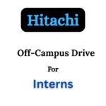 Hitachi Off-campus Drive 2026