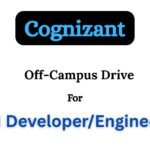 Cognizant Off-campus Drive 2025