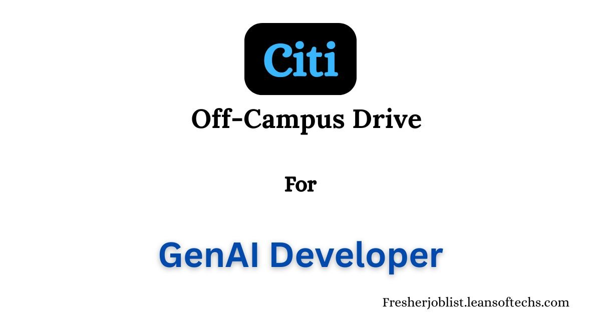 Citi Off-campus Drive 2025