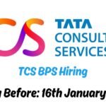 TCS BPS Off-campus Drive 2026