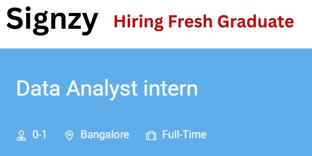 Signzy Off-Campus Drive 2026