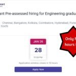 Cognizant Off-campus Drive 2026 hiring Engineering Graduates
