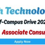 Yash Technologies Off-campus Drive 2026 hiring Associate Consultant | Bachelor's Degree