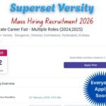 Superset Varsity Off-campus Drive 2026 hiring Software Engineer