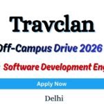 Travclan Off-Campus Drive 2026 hiring Software Development Engineer | Engineering Degree