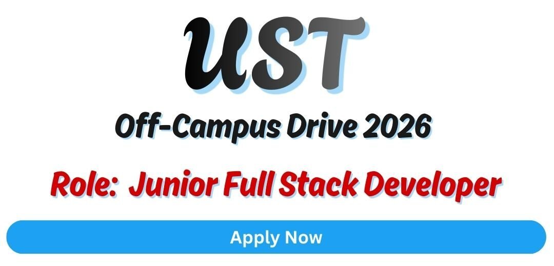 UST Off-campus Drive 2026