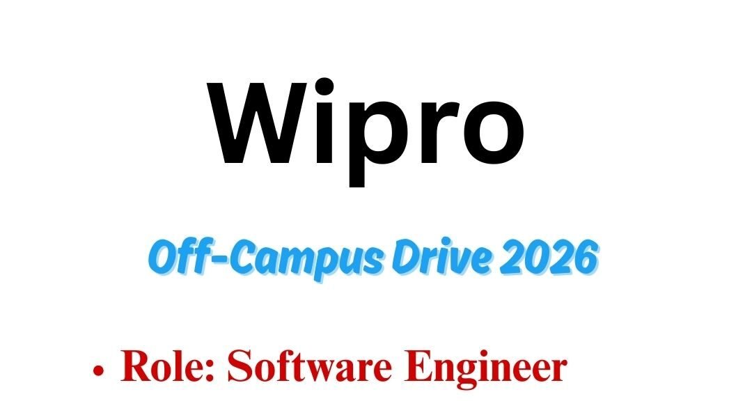 Wipro Off-campus Drive 2026