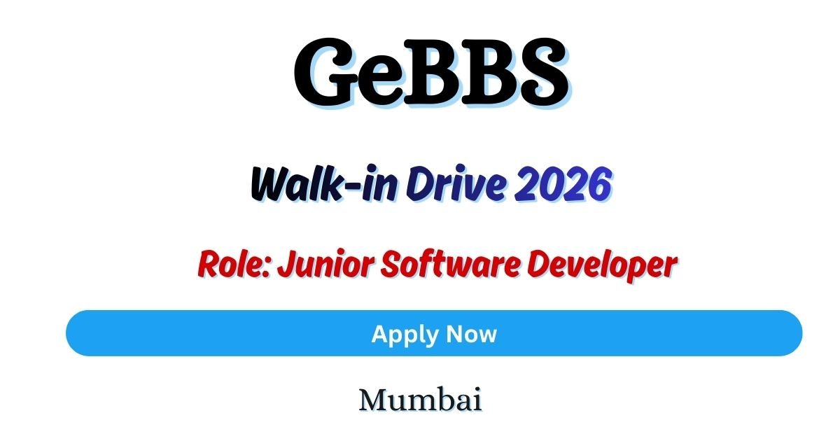 GeBBS Walk-In Drive 2026