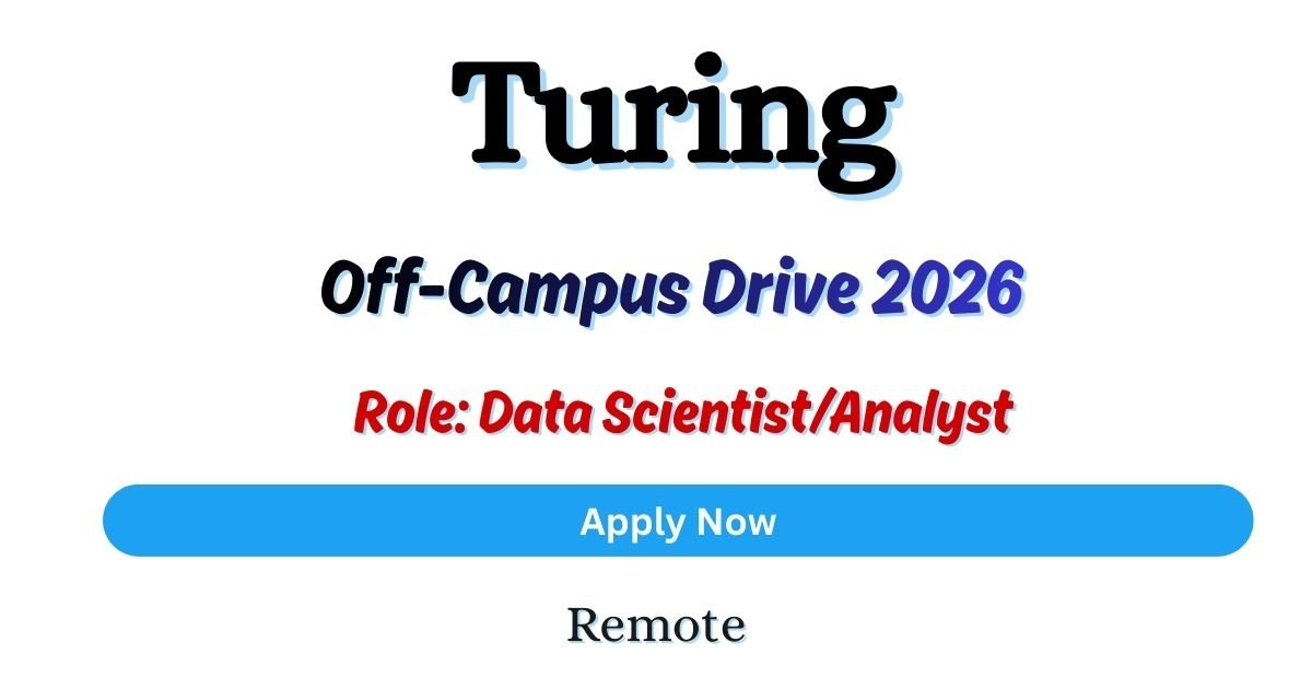 Turing Remote Job 2026