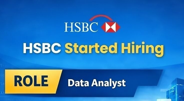 HSBC Off-campus Drive 2026 hiring Data Analyst | Bachelor's/Master's Degree