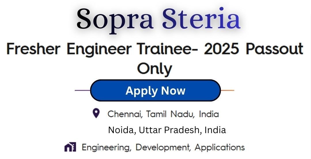 Sopra Steria Off-campus Drive 2026