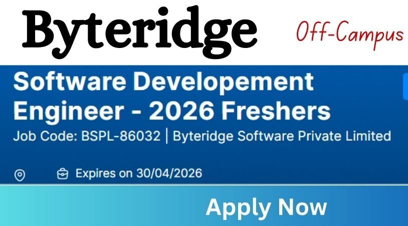 Byteridge Off-Campus Drive 2026