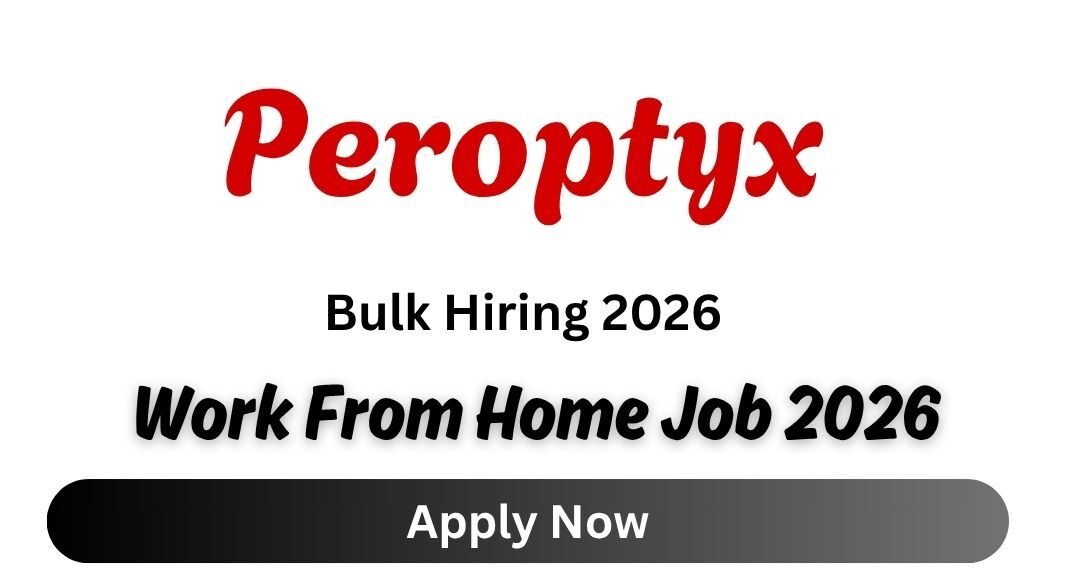 Peroptyx Work From Home Job 2026 hiring Data Analyst| Any Graduate/Undergraduate