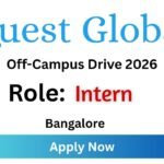 Quest Global Off-campus Drive 2026 hiring Intern | Bachelor's Degree