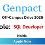 Genpact Off-campus Drive 2026