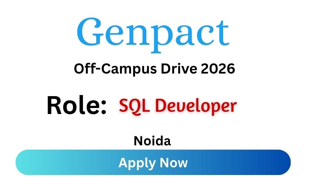 Genpact Off-campus Drive 2026