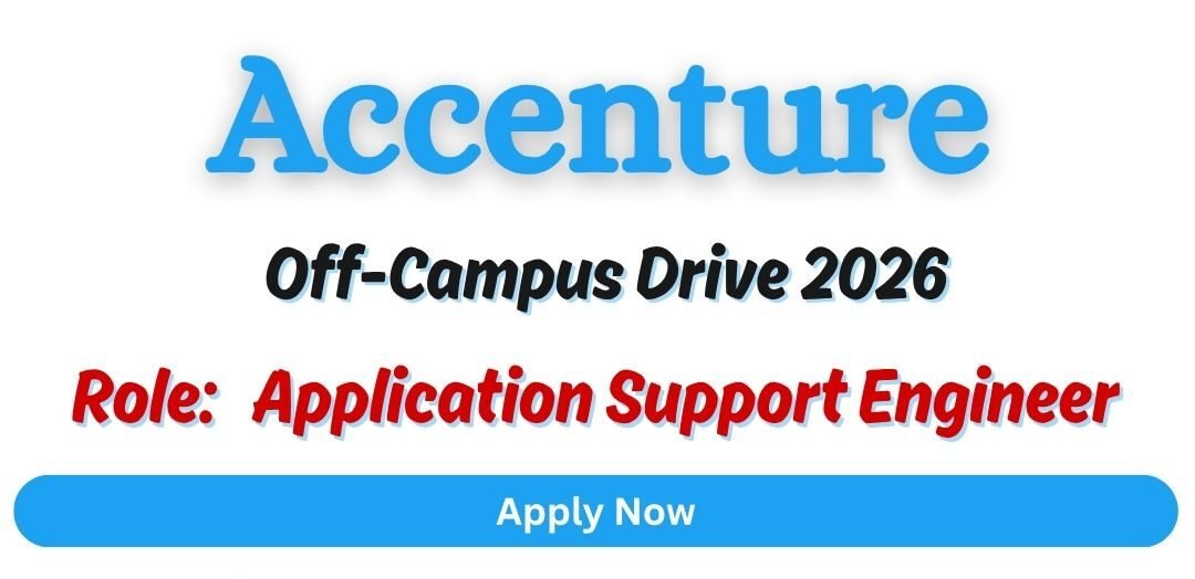 Accenture Off-campus Drive 2026