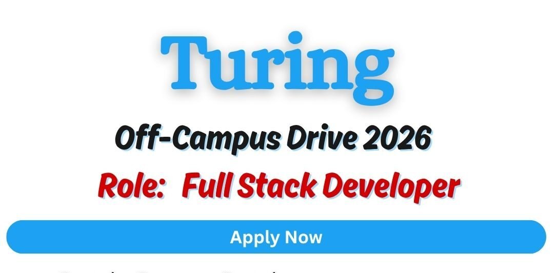 Turing Work From Home Job 2026