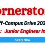Cornerstone Off-campus Drive 2026 hiring Junior Engineer Intern