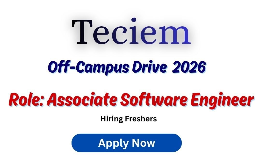 Teciem Off-campus Drive 2026