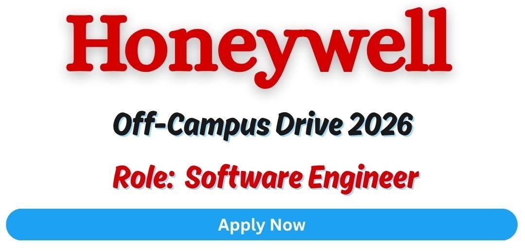 Honeywell Off-campus Drive 2026 hiring Software Engineer | Bachelor's Degree