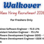 Walkover Off-campus Drive 2026