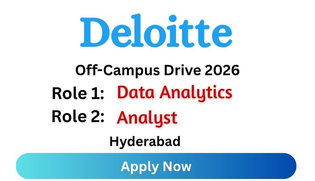Deloitte Off-campus Drive 2026