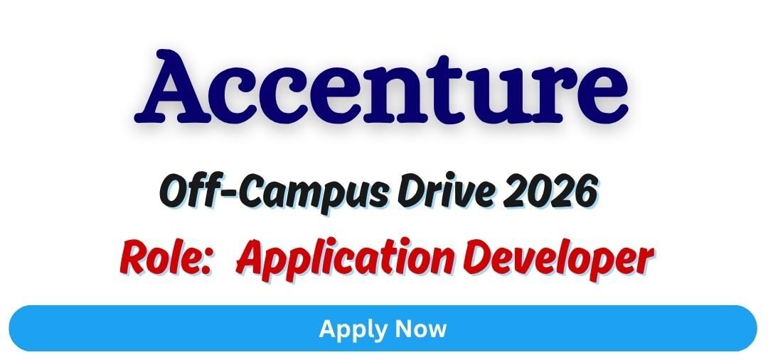 Accenture Off-campus Drive 2026