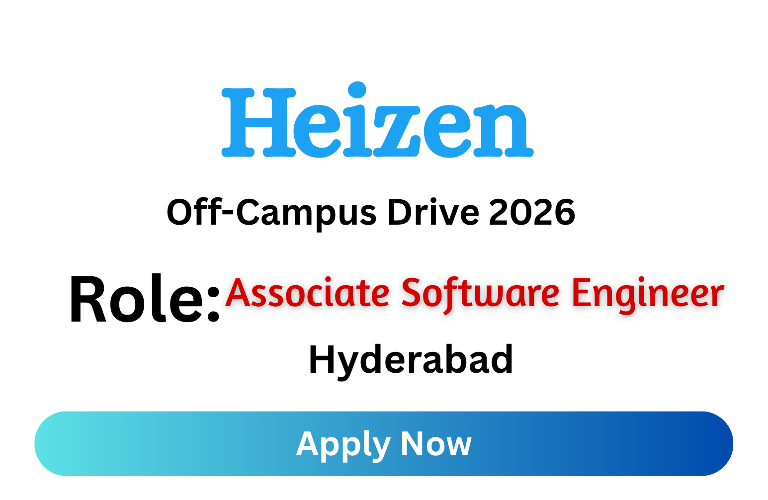 Heizen Off-campus Drive 2026
