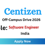 Centizen Off-campus Drive 2026