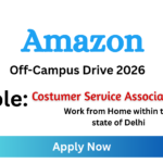 Amazon Off-campus Drive 2026