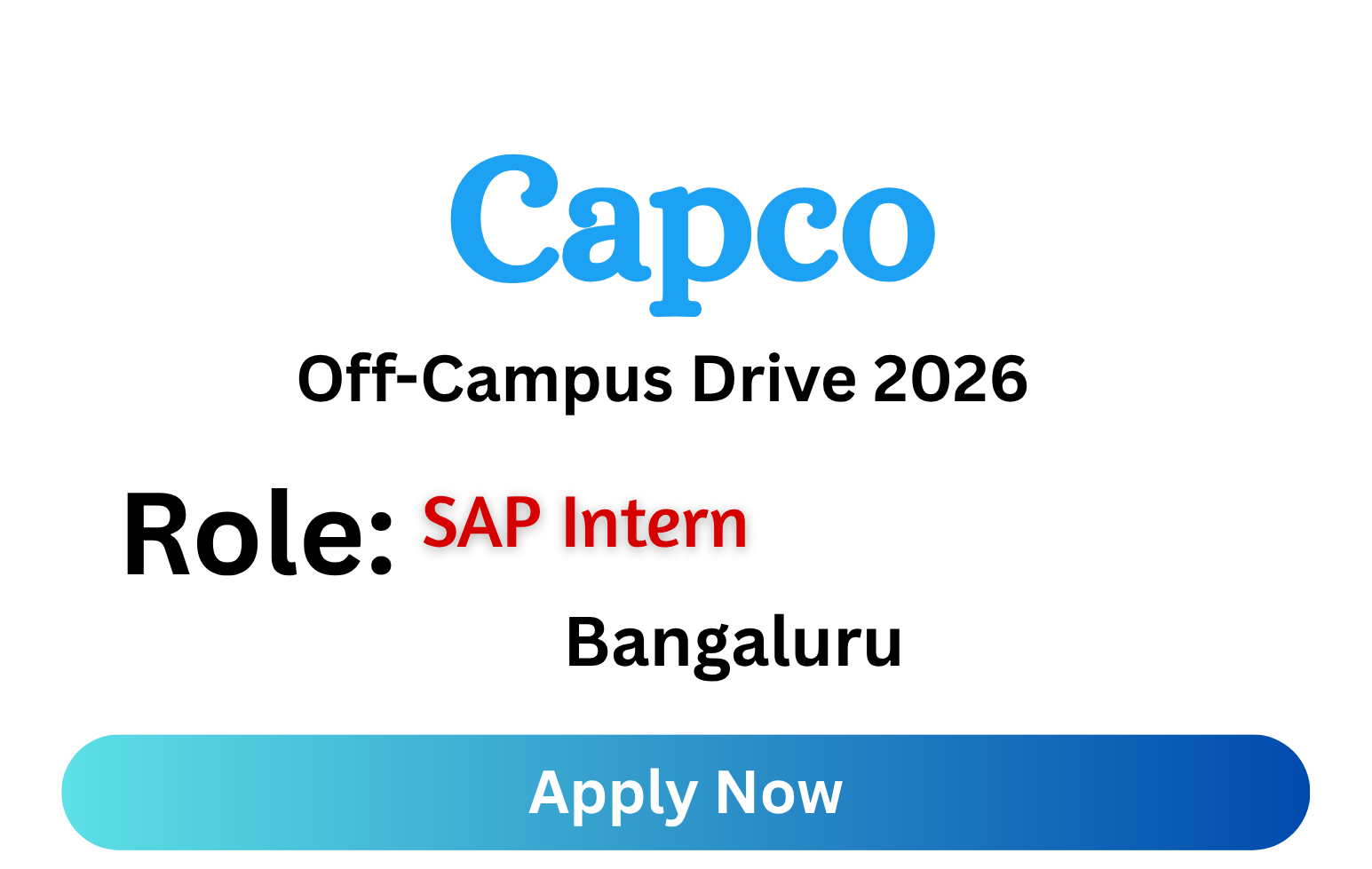 Capco Off-campus Drive 2026