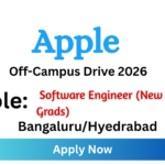 Apple Off-campus Drive 2026