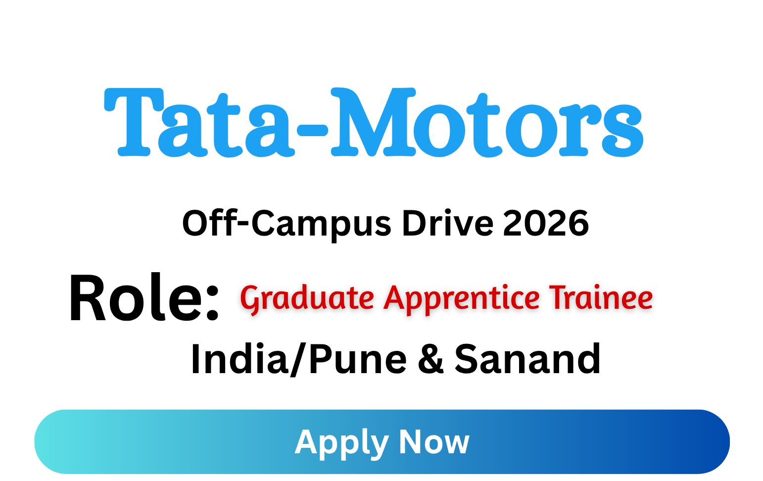 Tata-Motors Off-campus Drive 2026