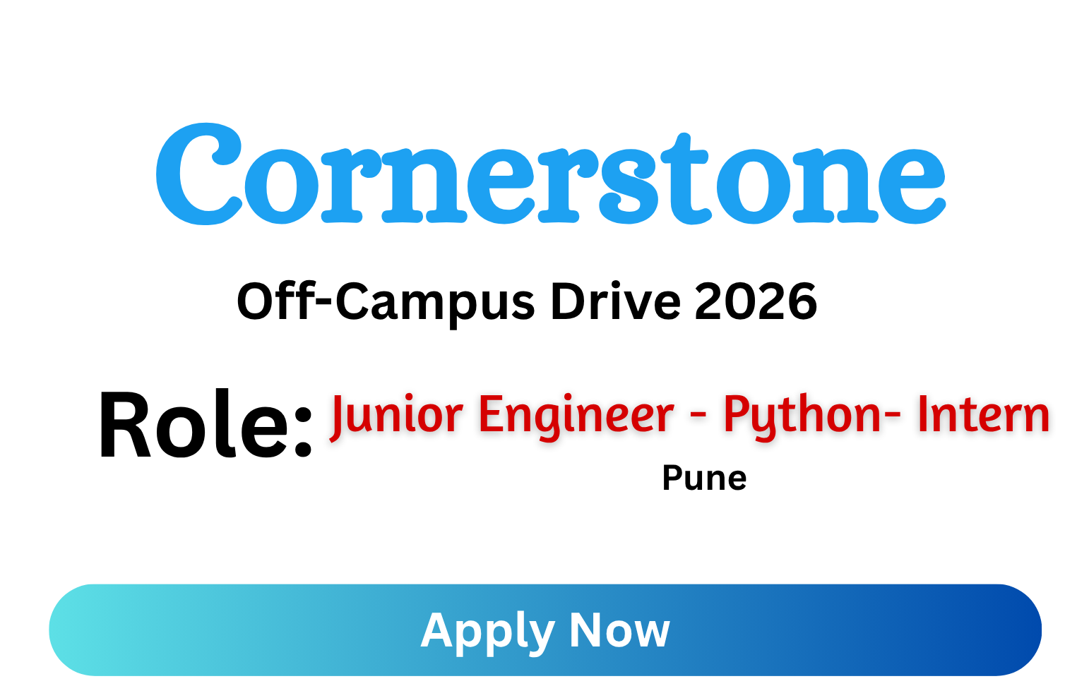 Cornerstone Off-campus Drive 2026