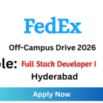 FedEx Off-campus Drive 2026