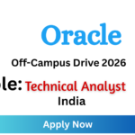 Oracle Off-campus Drive 2026