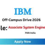 IBM Off-campus Drive 2026