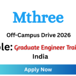 Mthree Off-campus Drive 2026