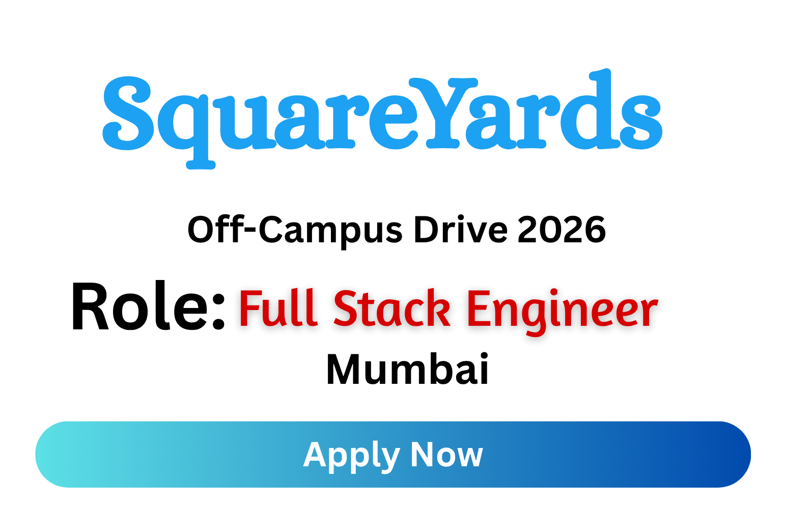 SquareYards Off-campus Drive 2026