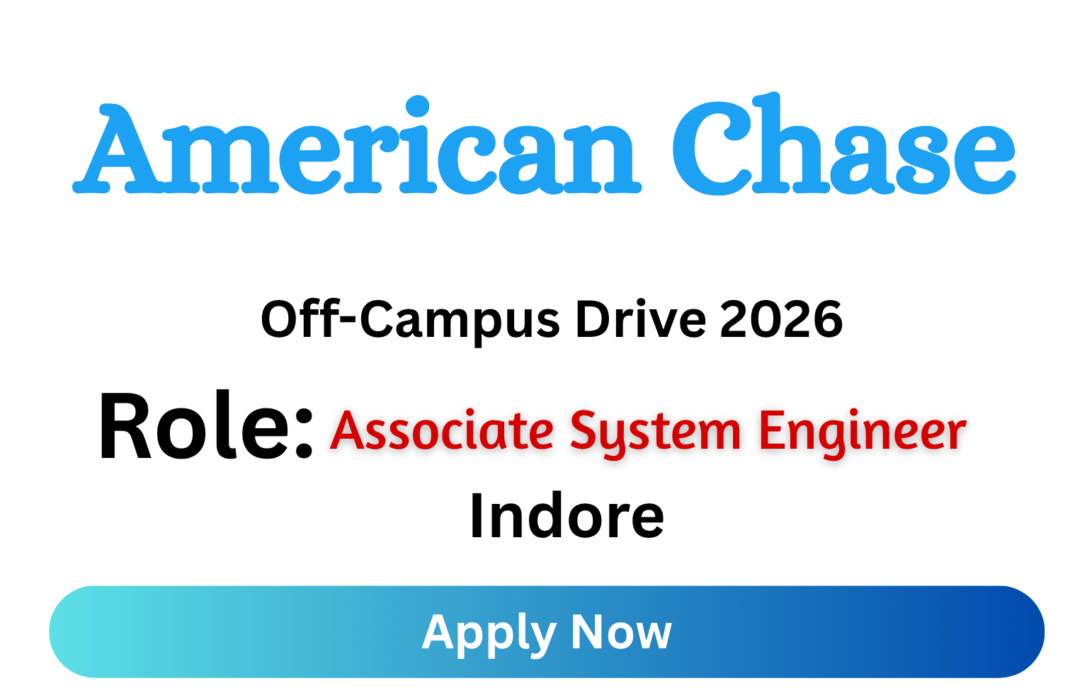 American Chase Off-campus Drive 2026