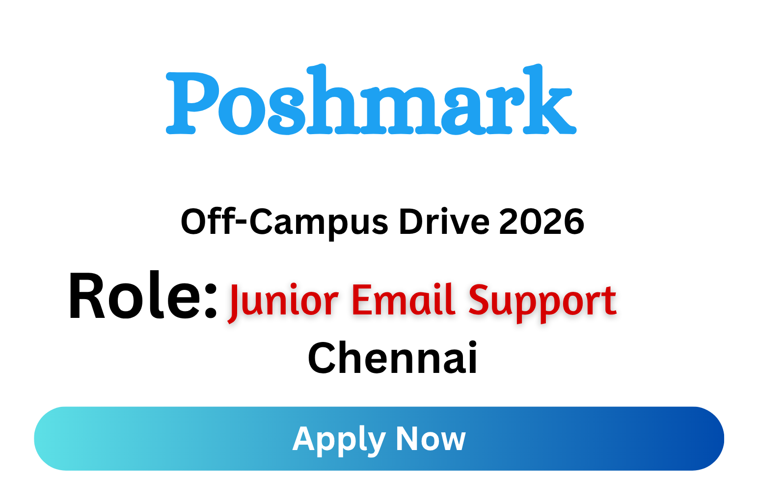 Poshmark Off-campus Drive 2026