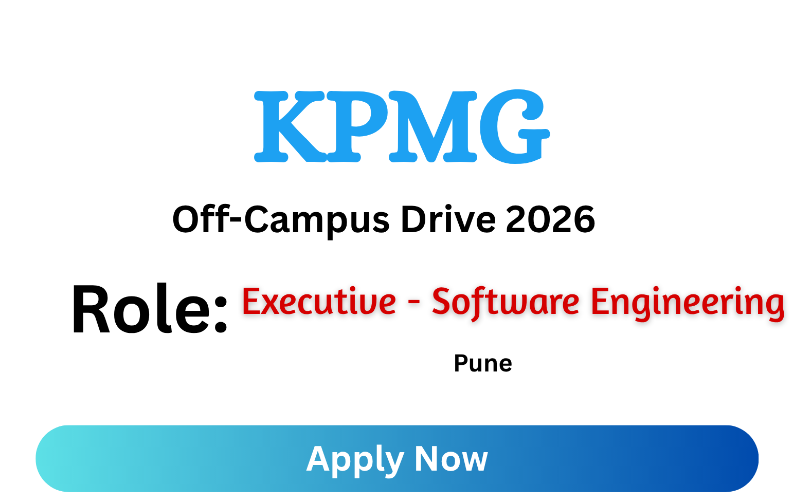 KPMG Off-campus Drive 2026