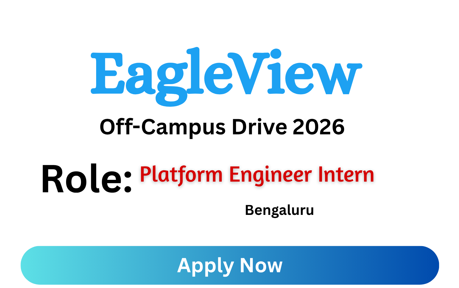 EagleView Off-campus Drive 2026