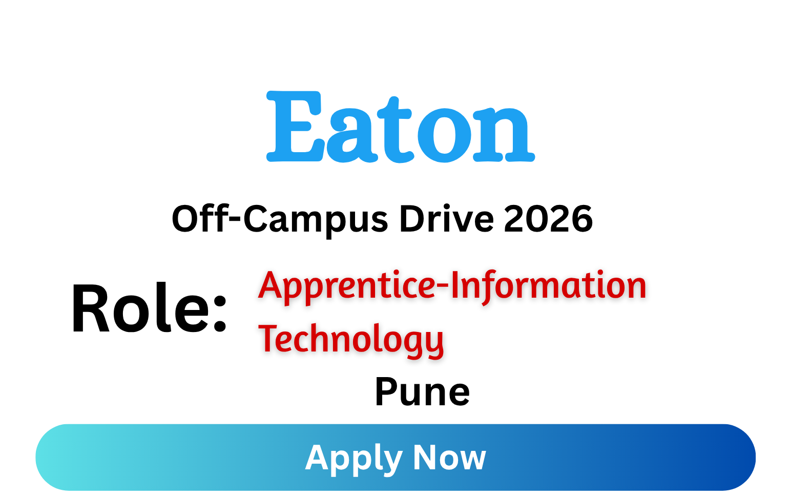 Eaton Off-campus Drive 2026